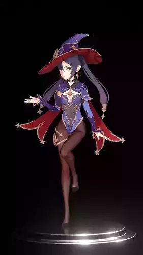 Genshin Impact - Mona Megistus Figurine 