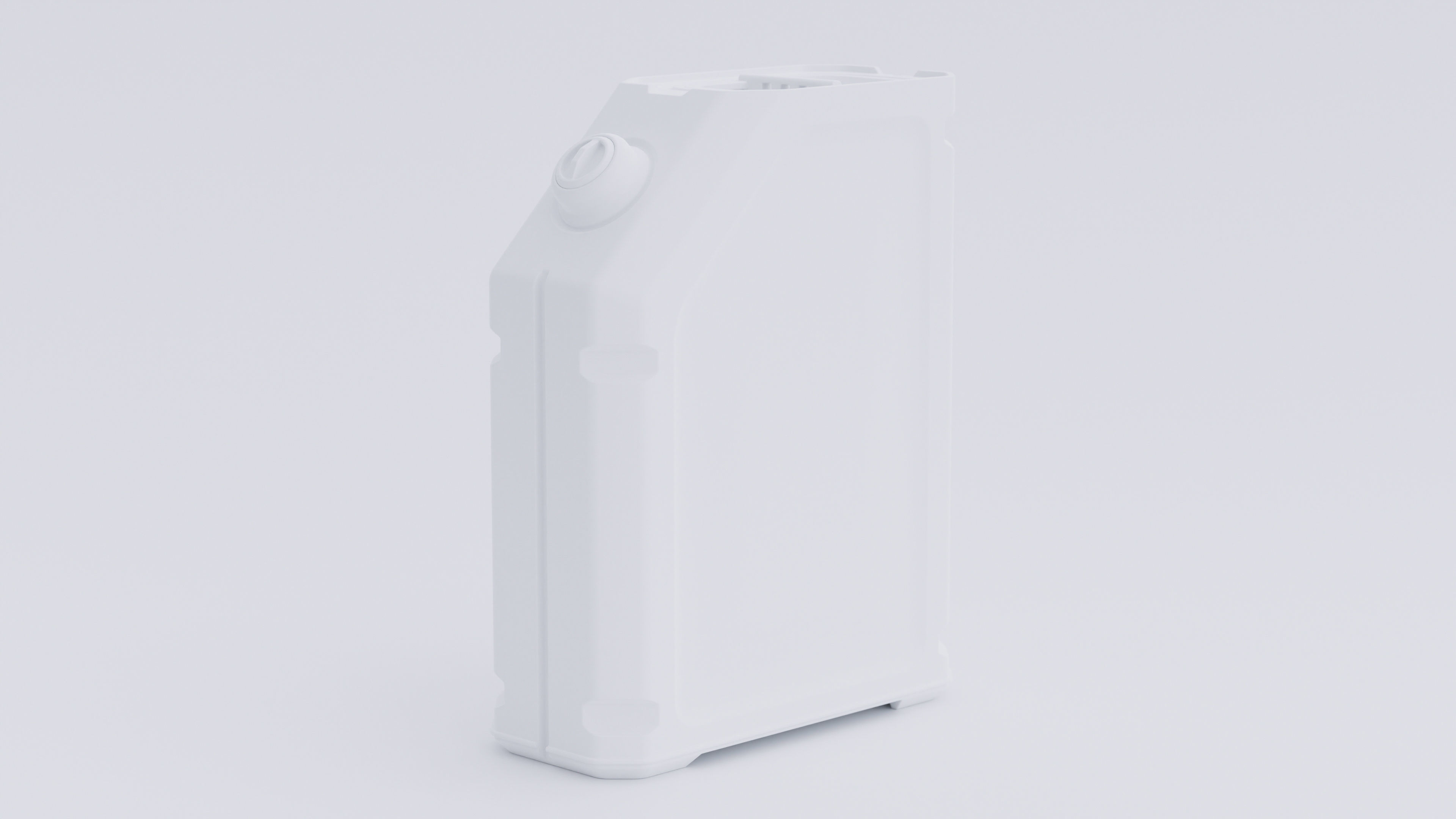 Rusty modern gas can 15x35x45 Low-poly 3D model_9