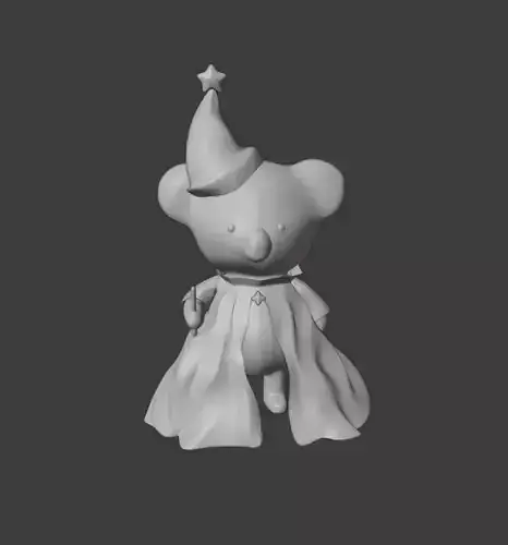 KoKo the Koala Wizard 3D model