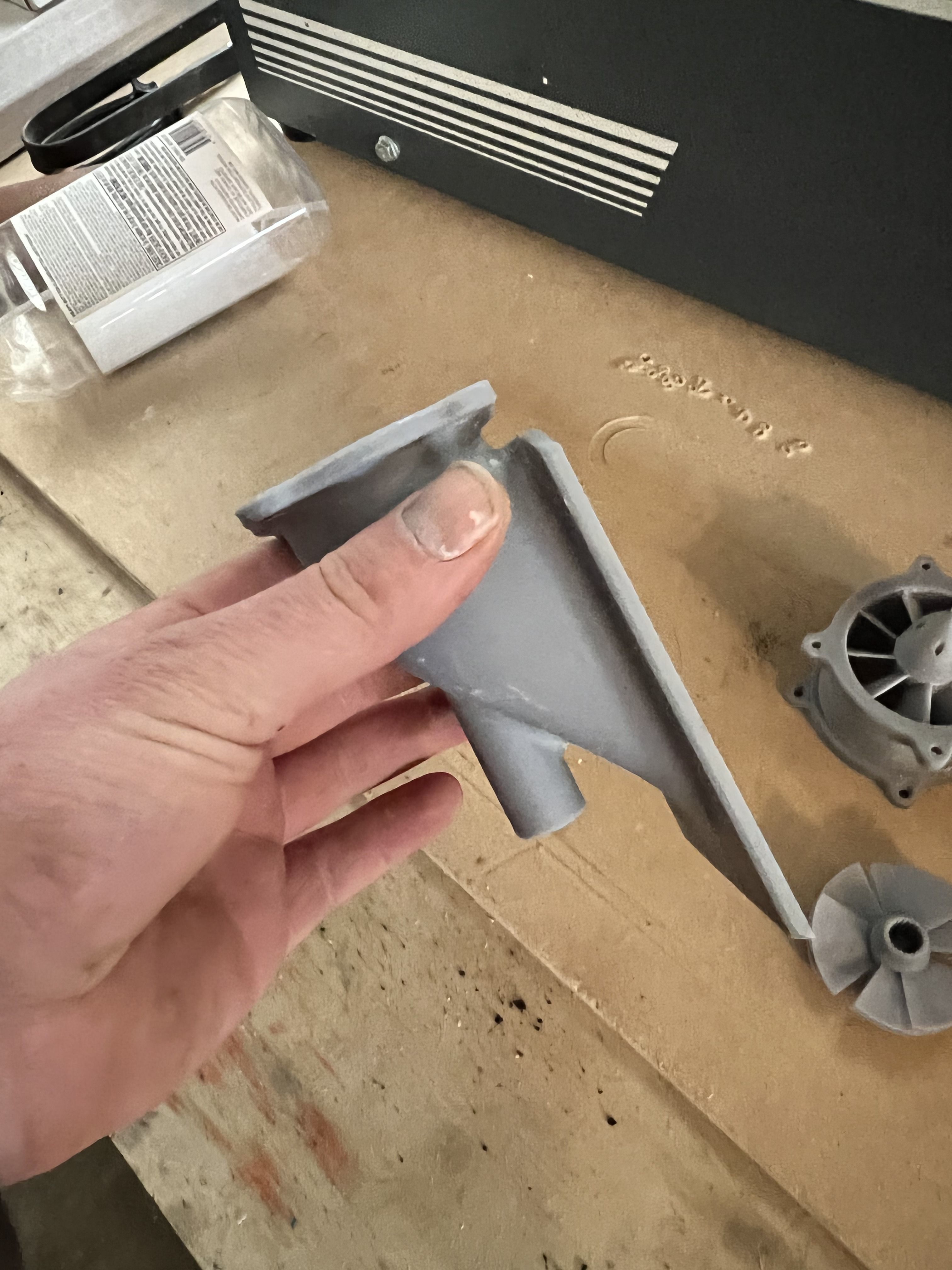 Jet Boat propulsion drive 3D print model_2