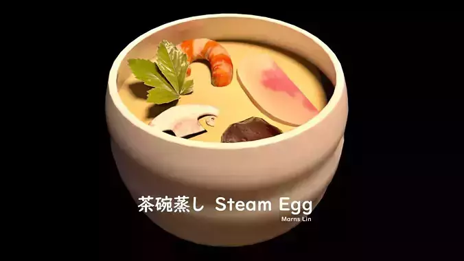 Japanese-style Steam Egg Chawanmushi