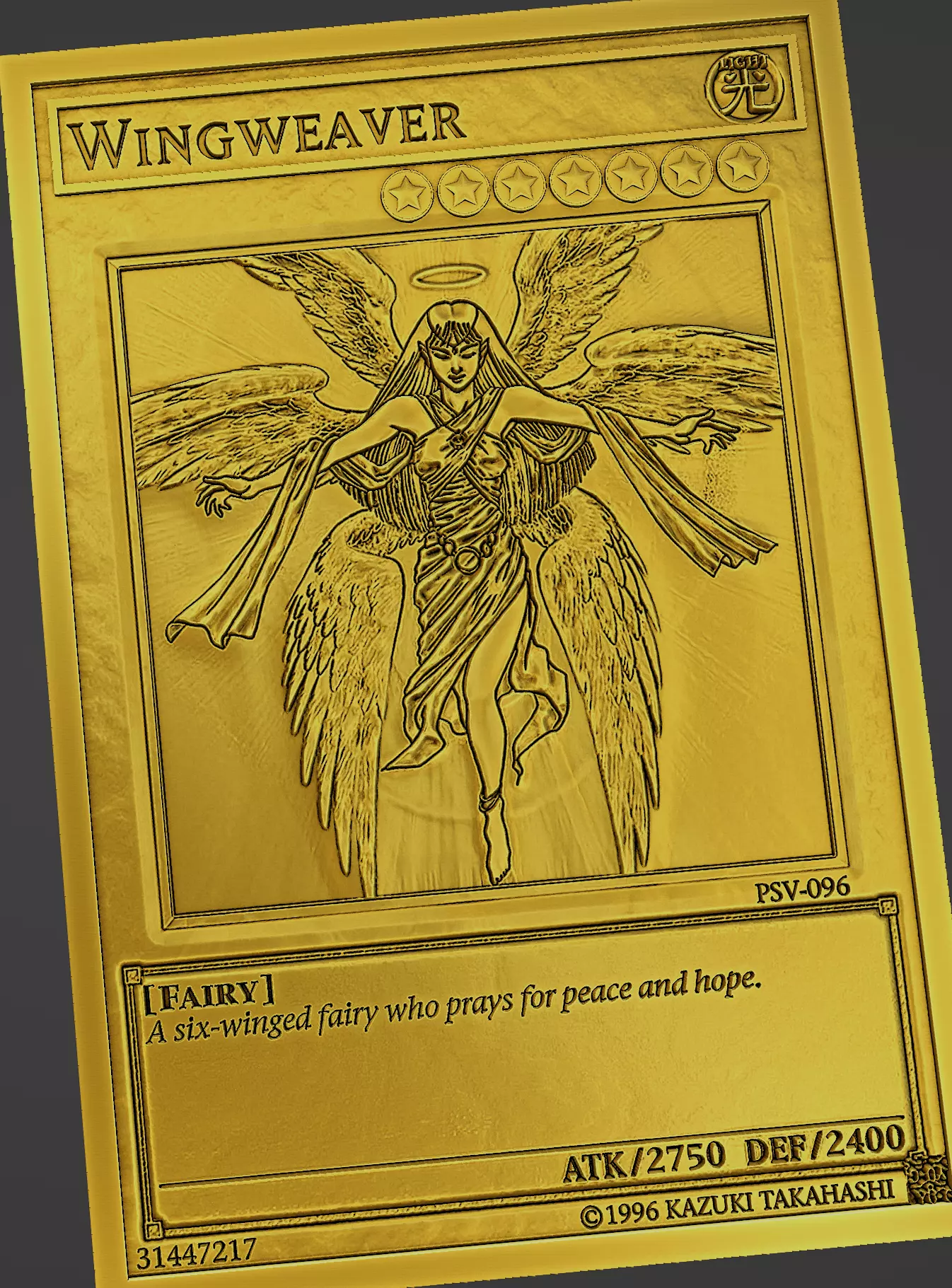 wingweaver - yugioh 3D print model