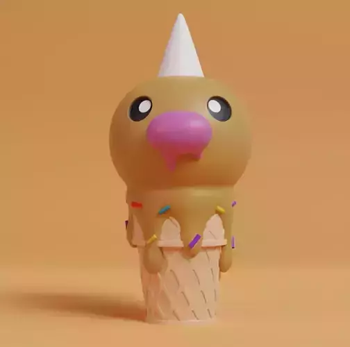 Pokemon -Ice Cream Weedle 