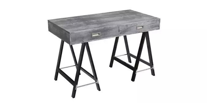 Oak Veneer Writing Desk