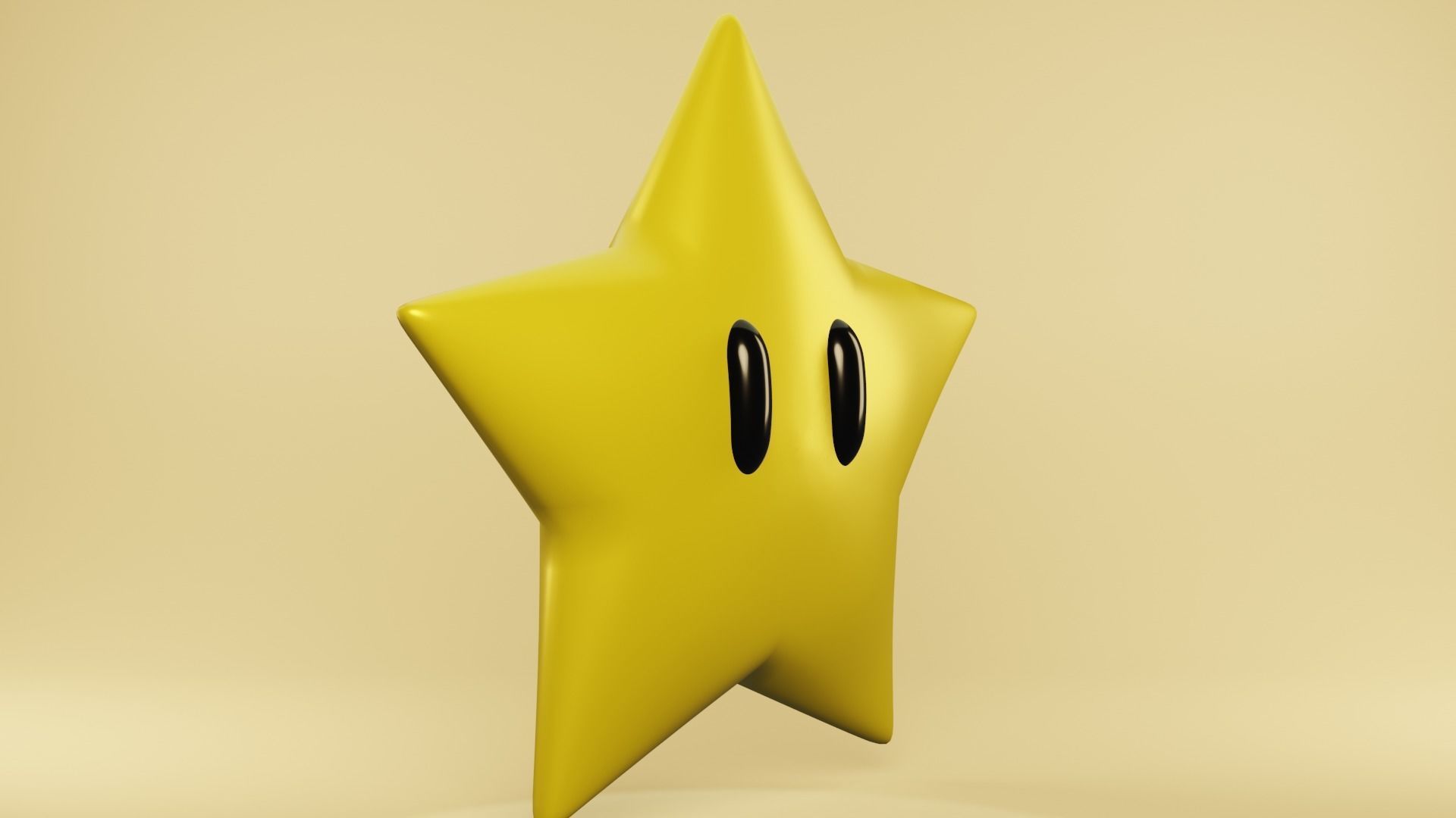 Super Star 3D model_1