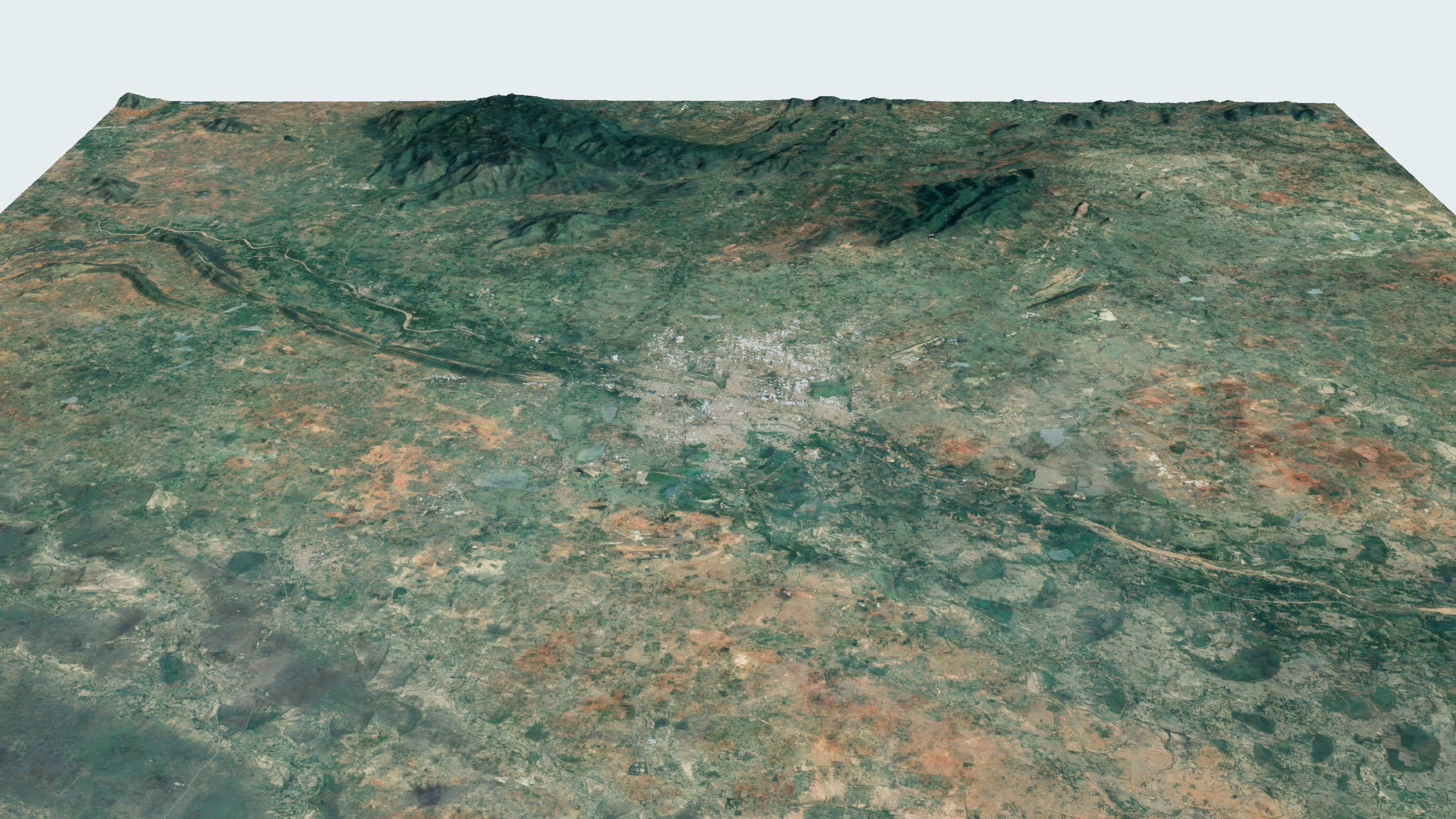 Madurai India City Landscape 3D Model 3D model_6