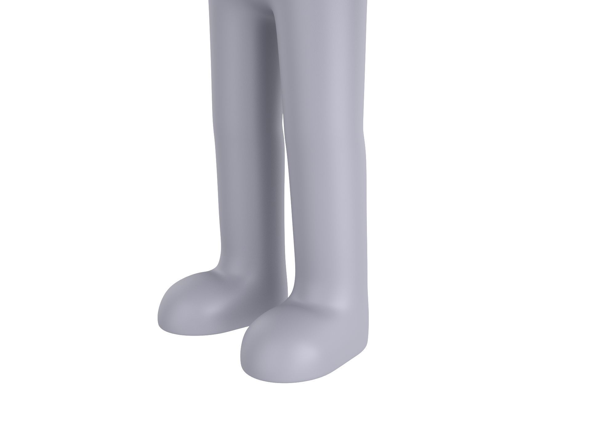 Character235 Boy Base Mesh 3D model_6