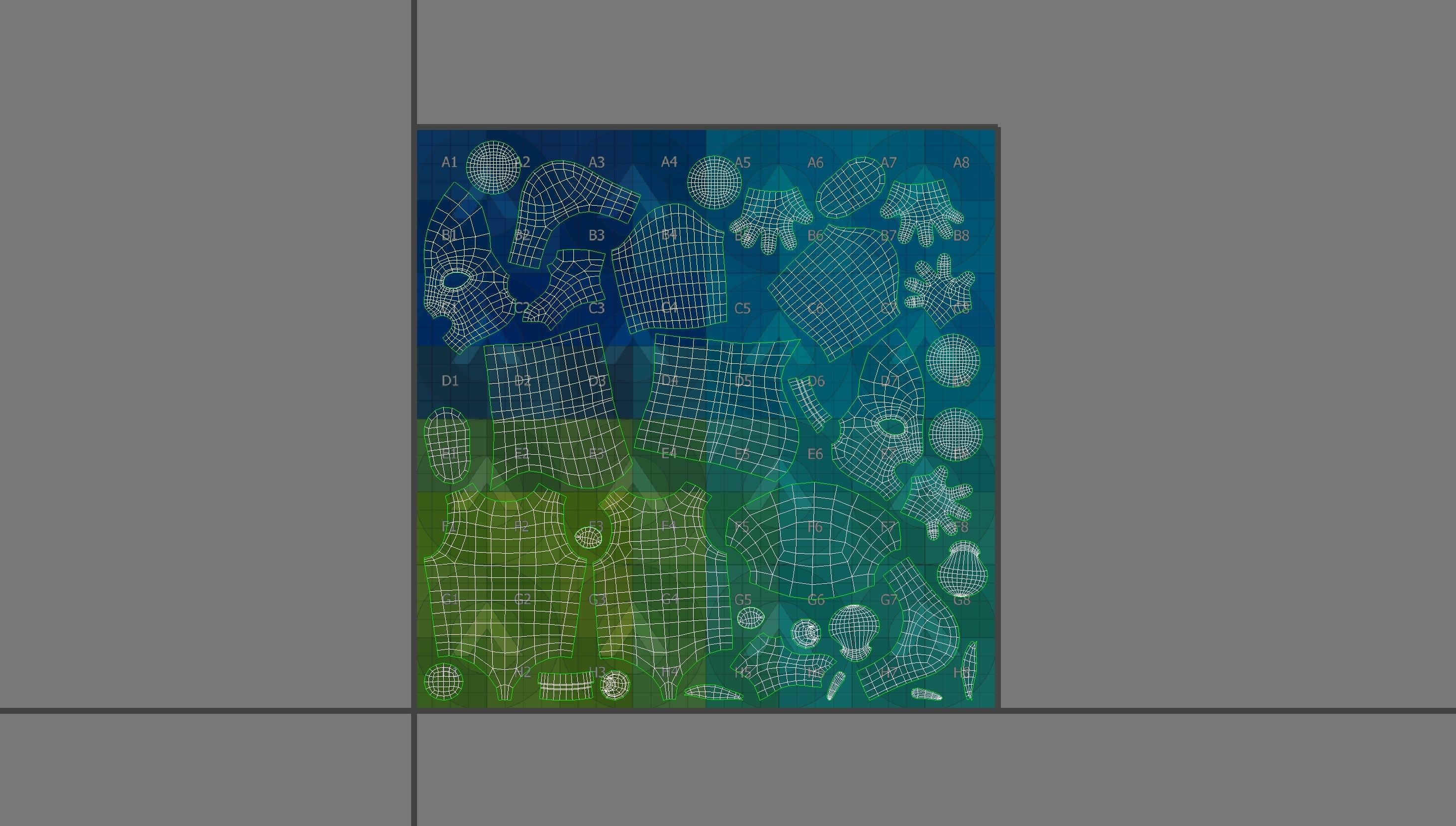 Character235 Boy Base Mesh 3D model_37