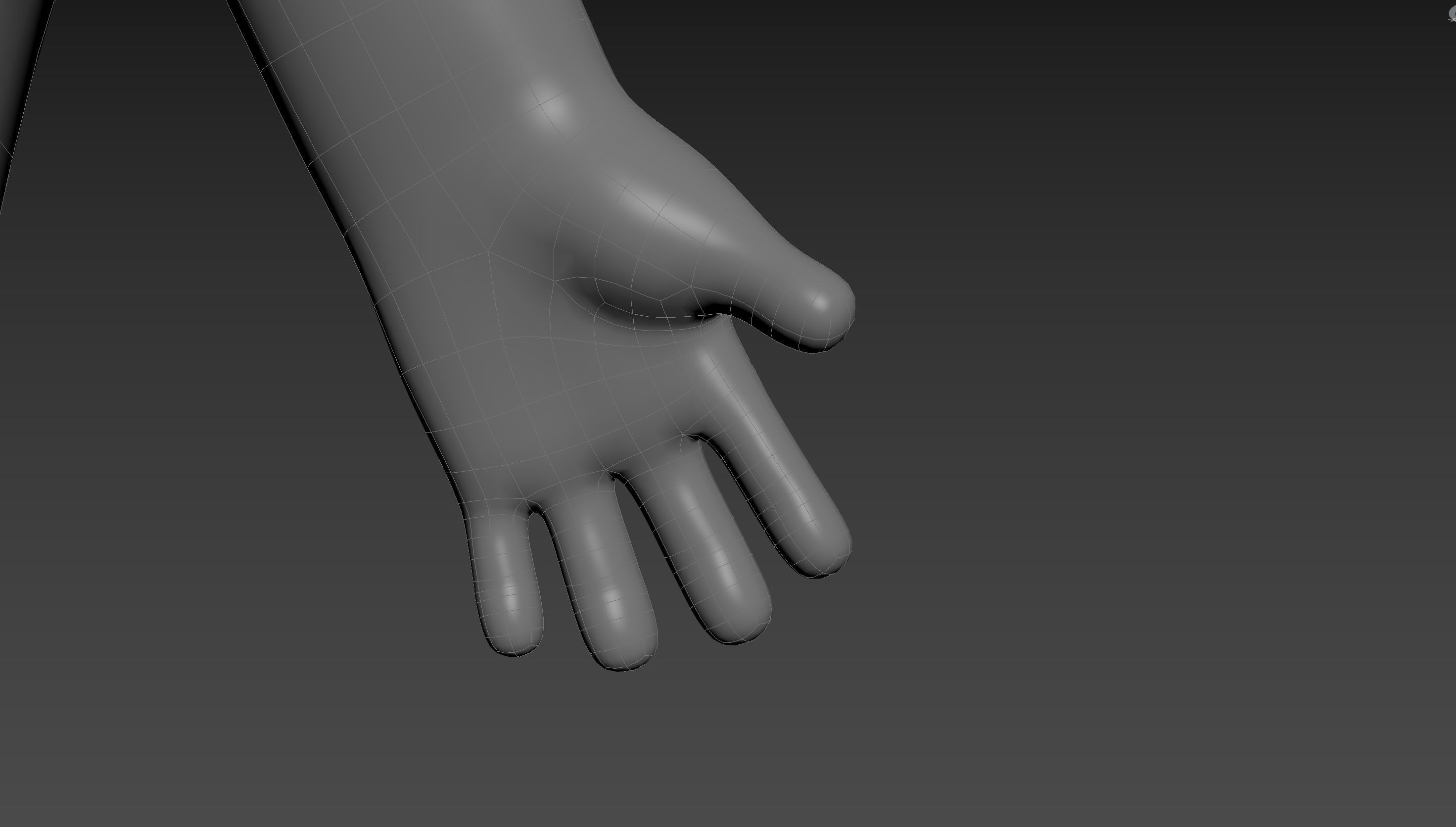 Character235 Boy Base Mesh 3D model_29