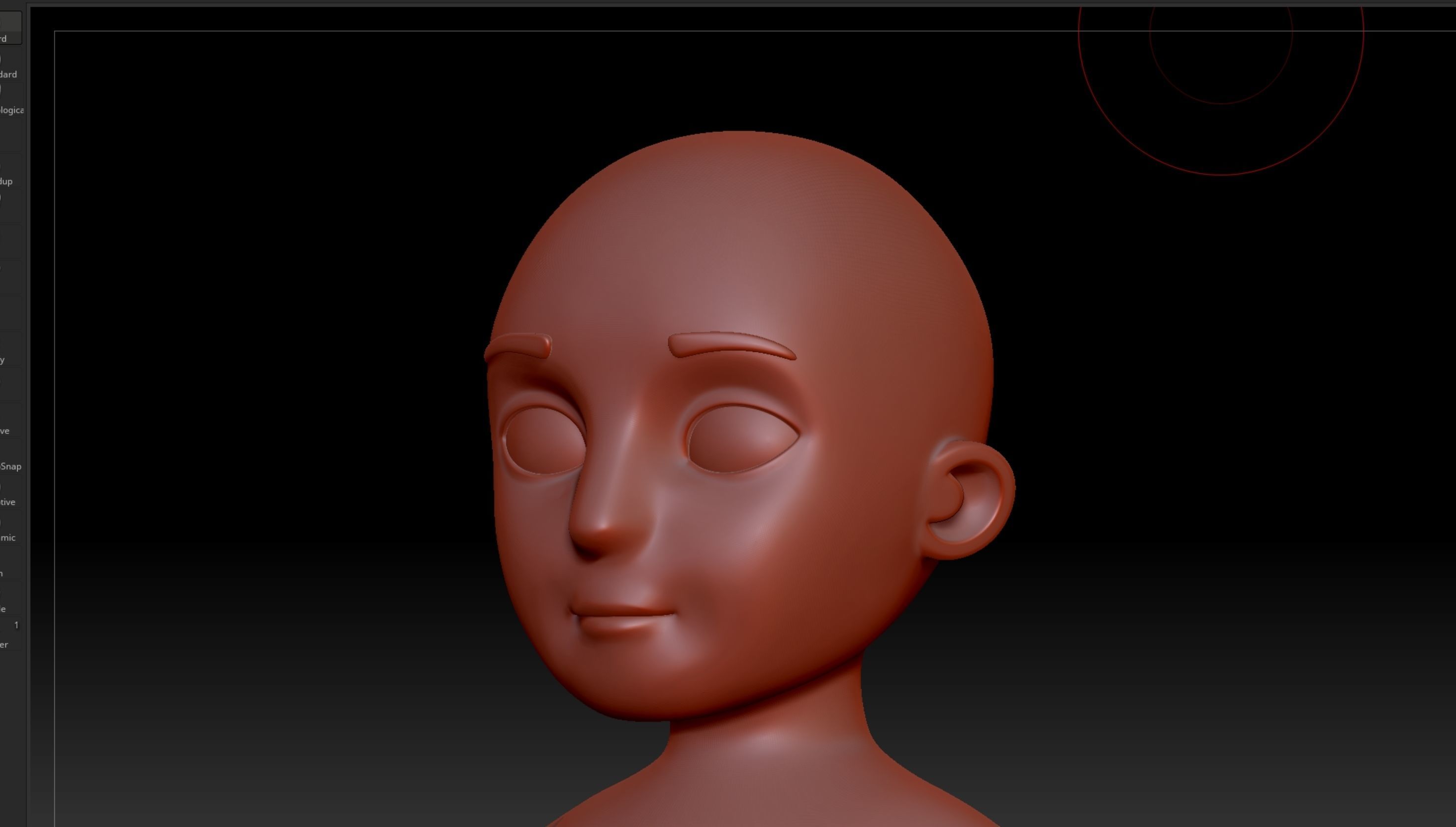 Character235 Boy Base Mesh 3D model_39