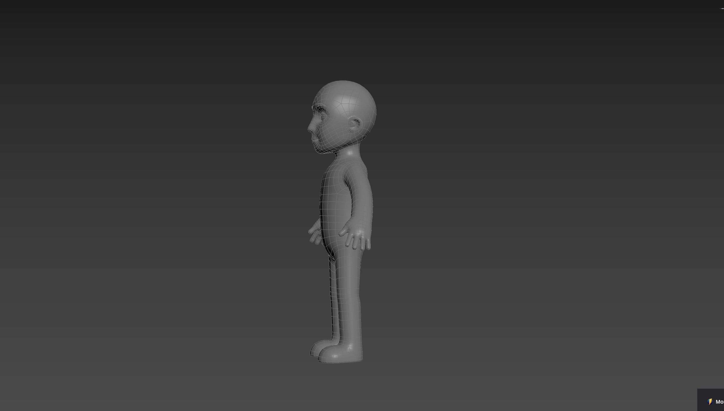 Character235 Boy Base Mesh 3D model_21