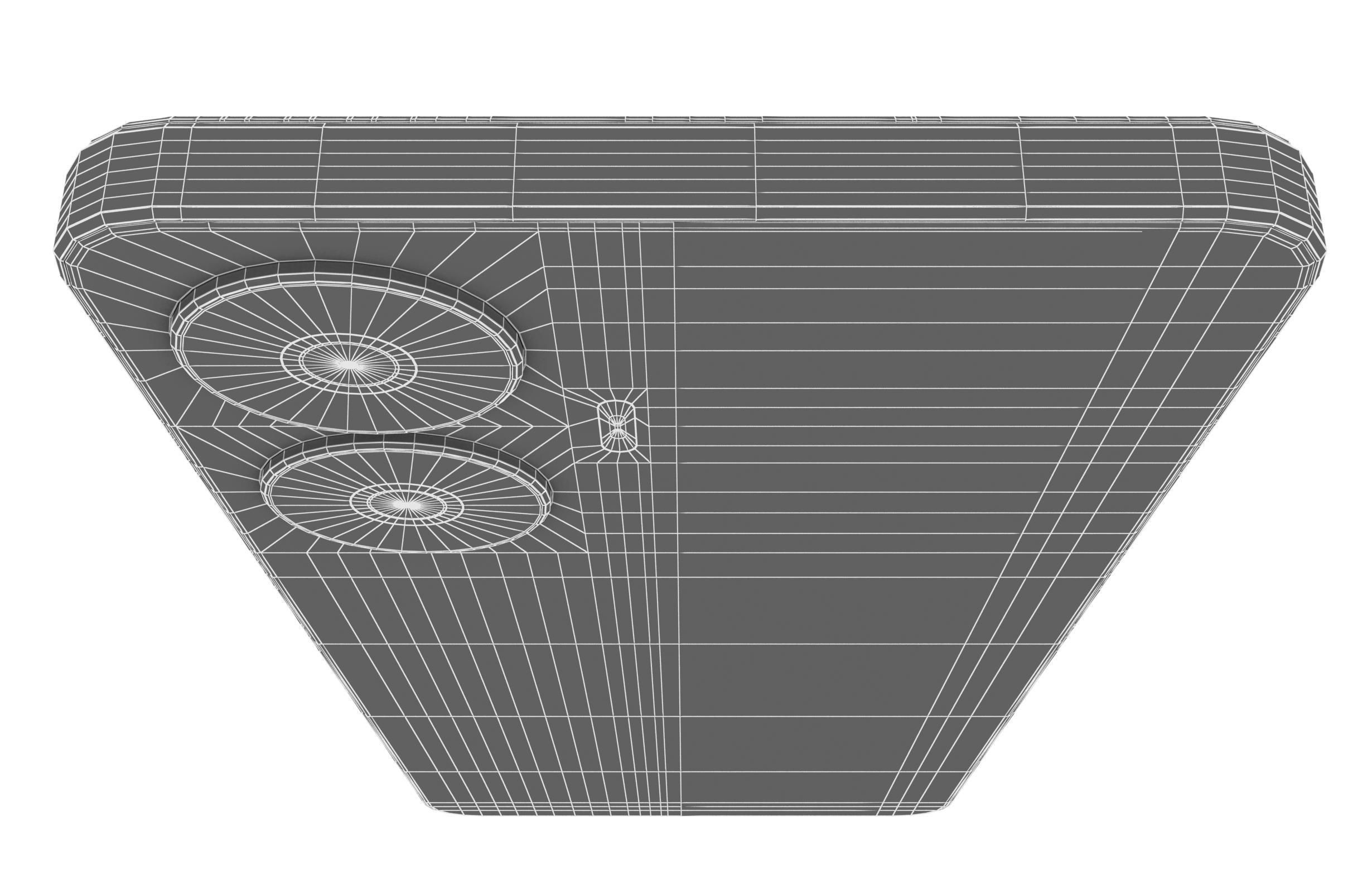 Realme C55 Black Low-poly 3D model_24