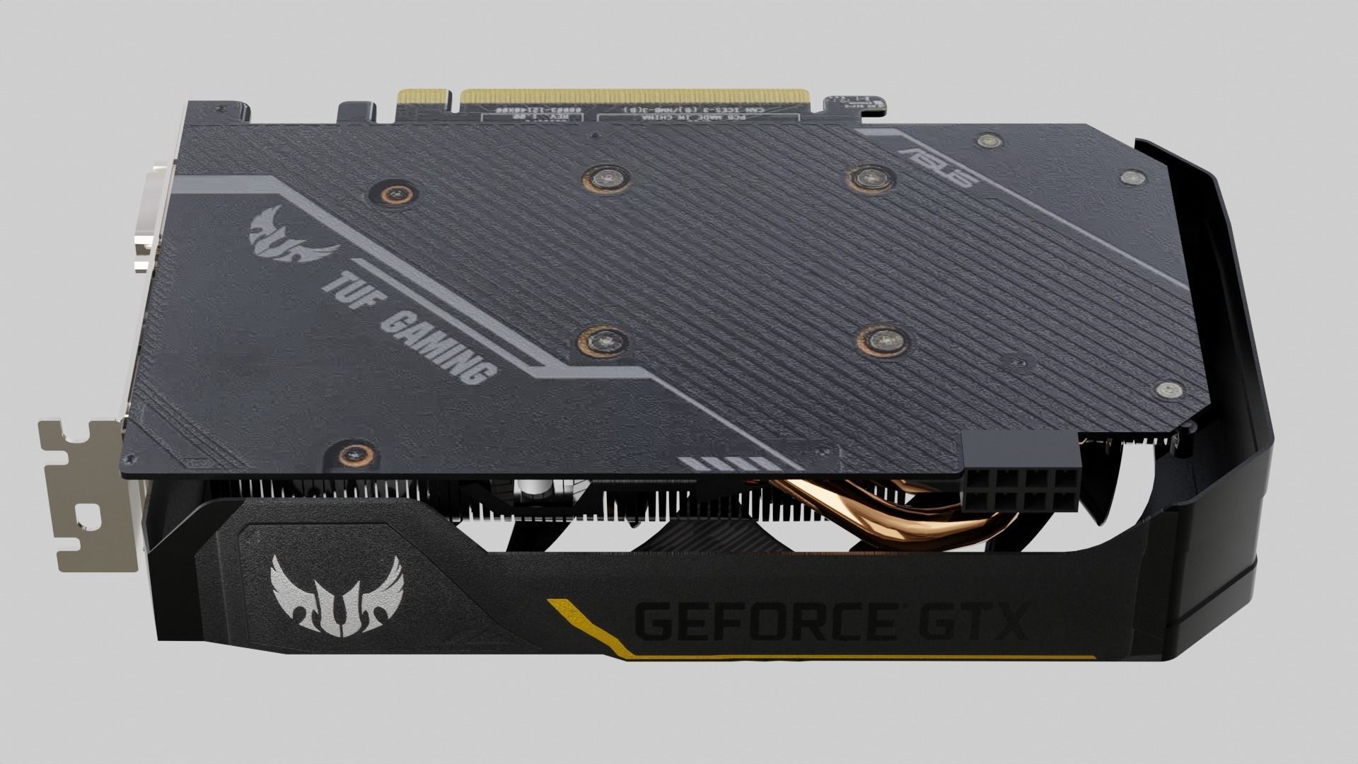 ASUS TUF Gaming - GTX 1660ti Graphic card 3D model 3D model_3