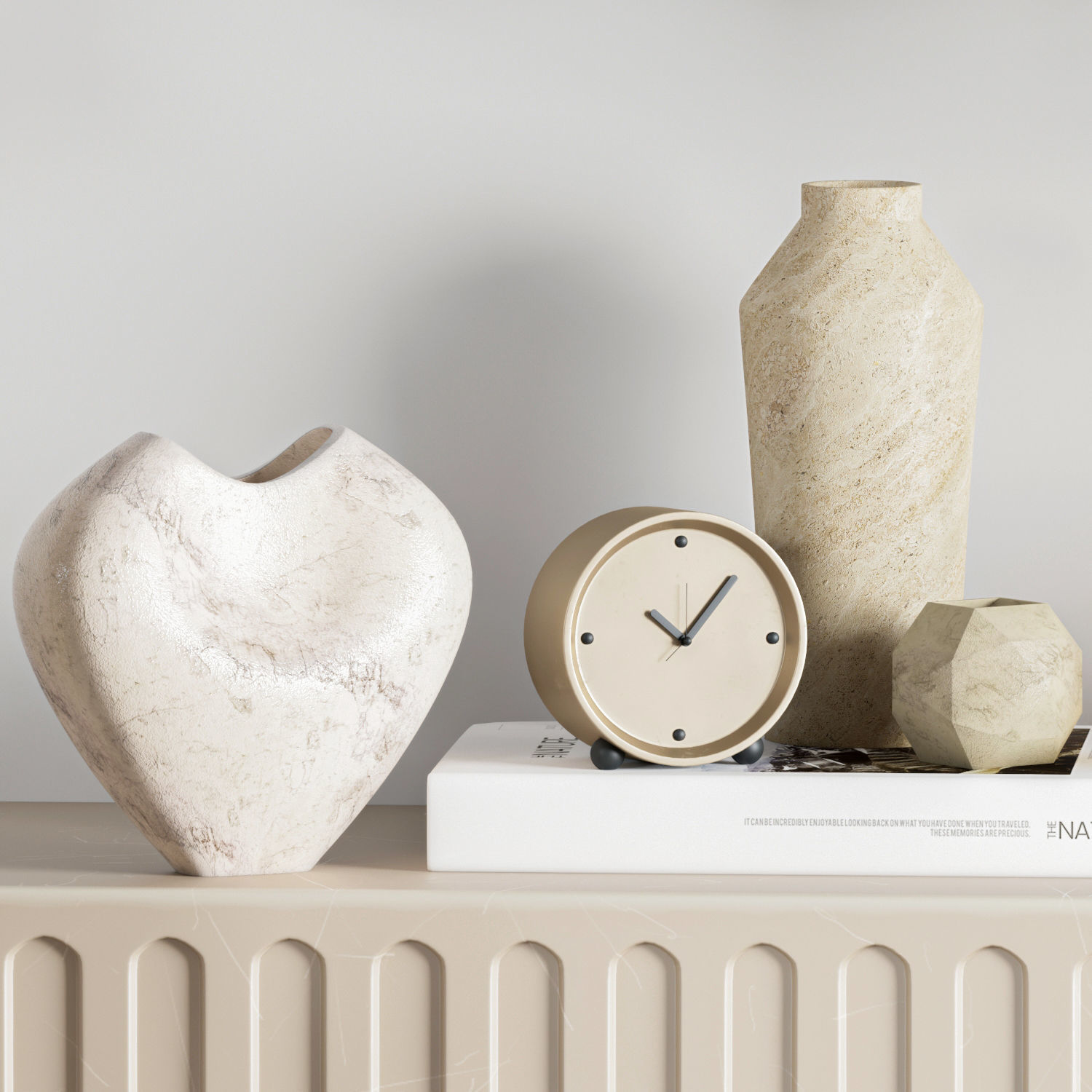 Decorative-set-02 shabby chic living room 3D model_5