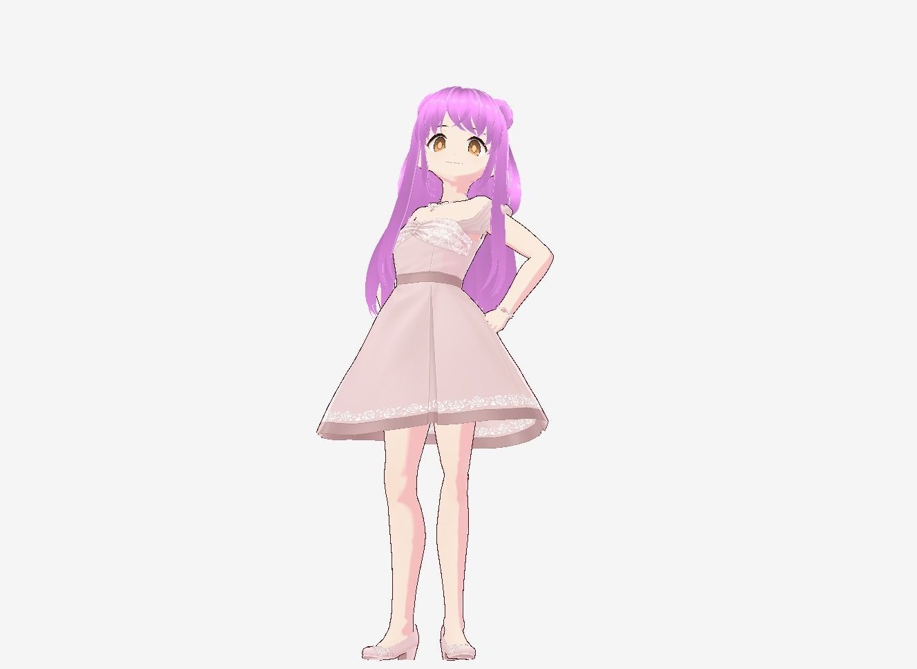 Oniichan wa Oshimai New Style VRChat 3D model Low-poly 3D model_24
