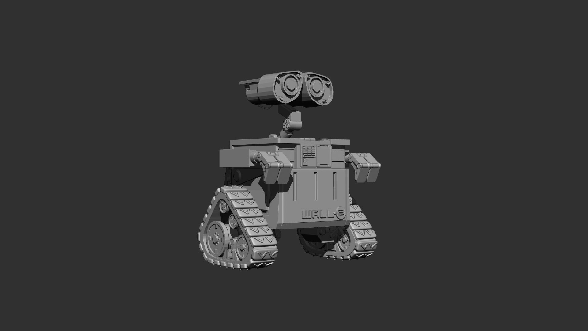 Wall-E 3d model wall e robot 3D model_8
