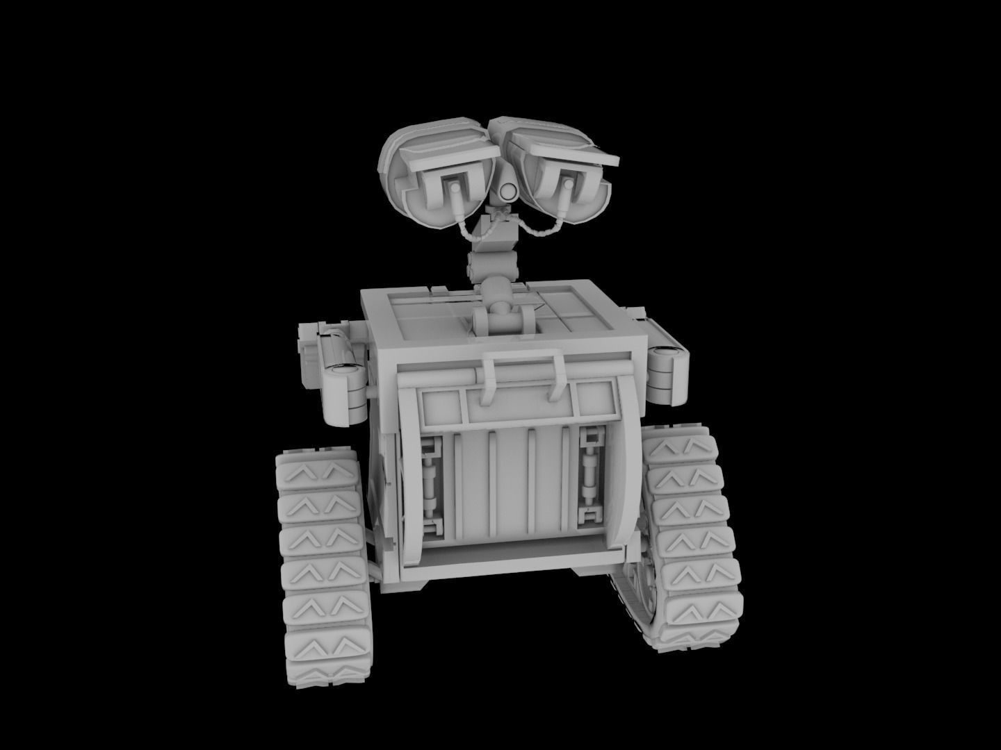 Wall-E 3d model wall e robot 3D model_4