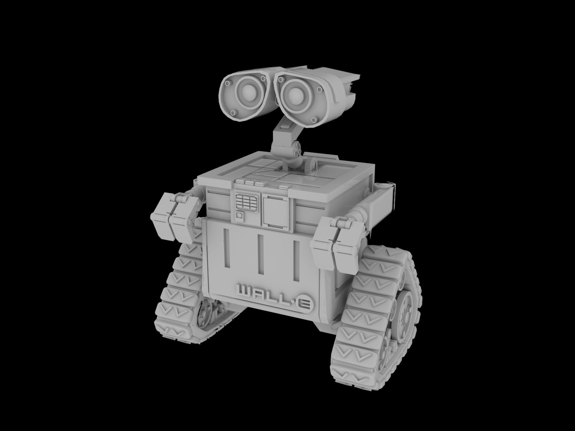 Wall-E 3d model wall e robot 3D model_1