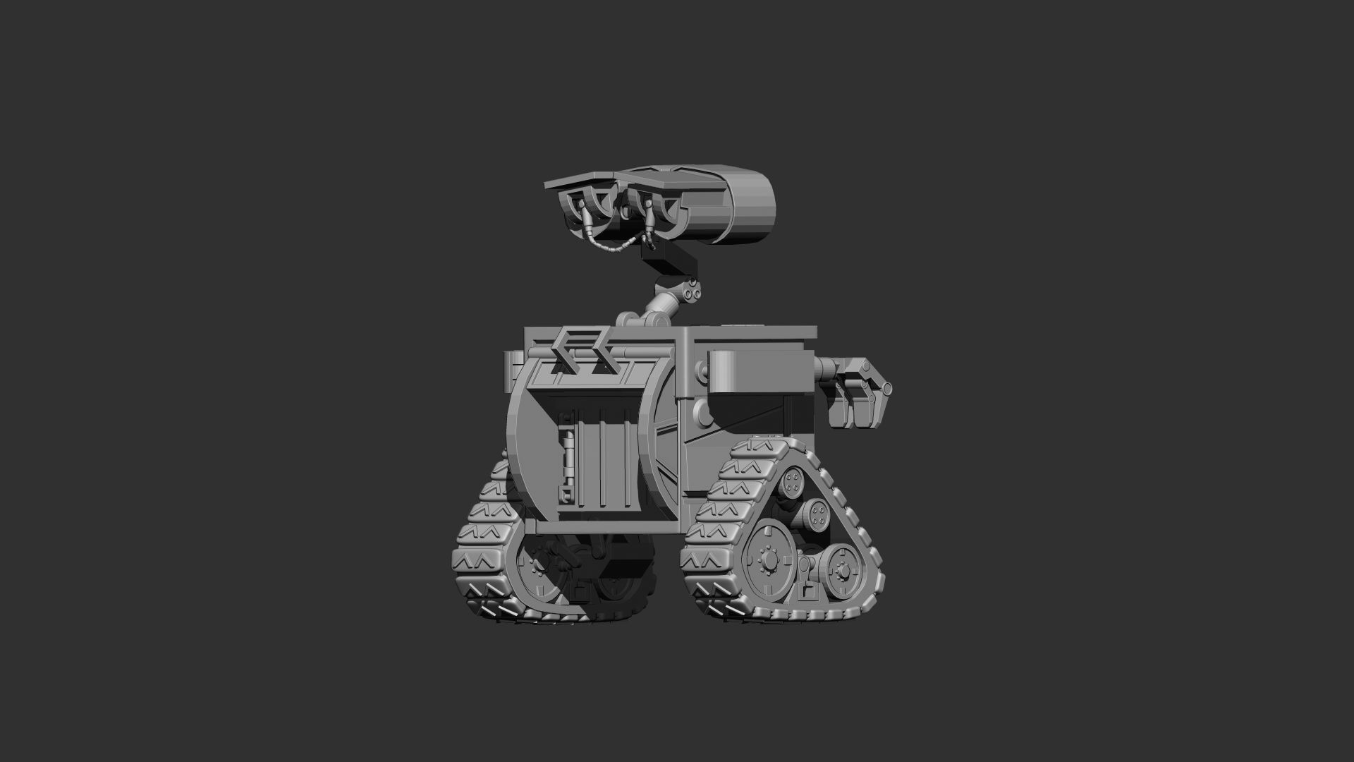 Wall-E 3d model wall e robot 3D model_9