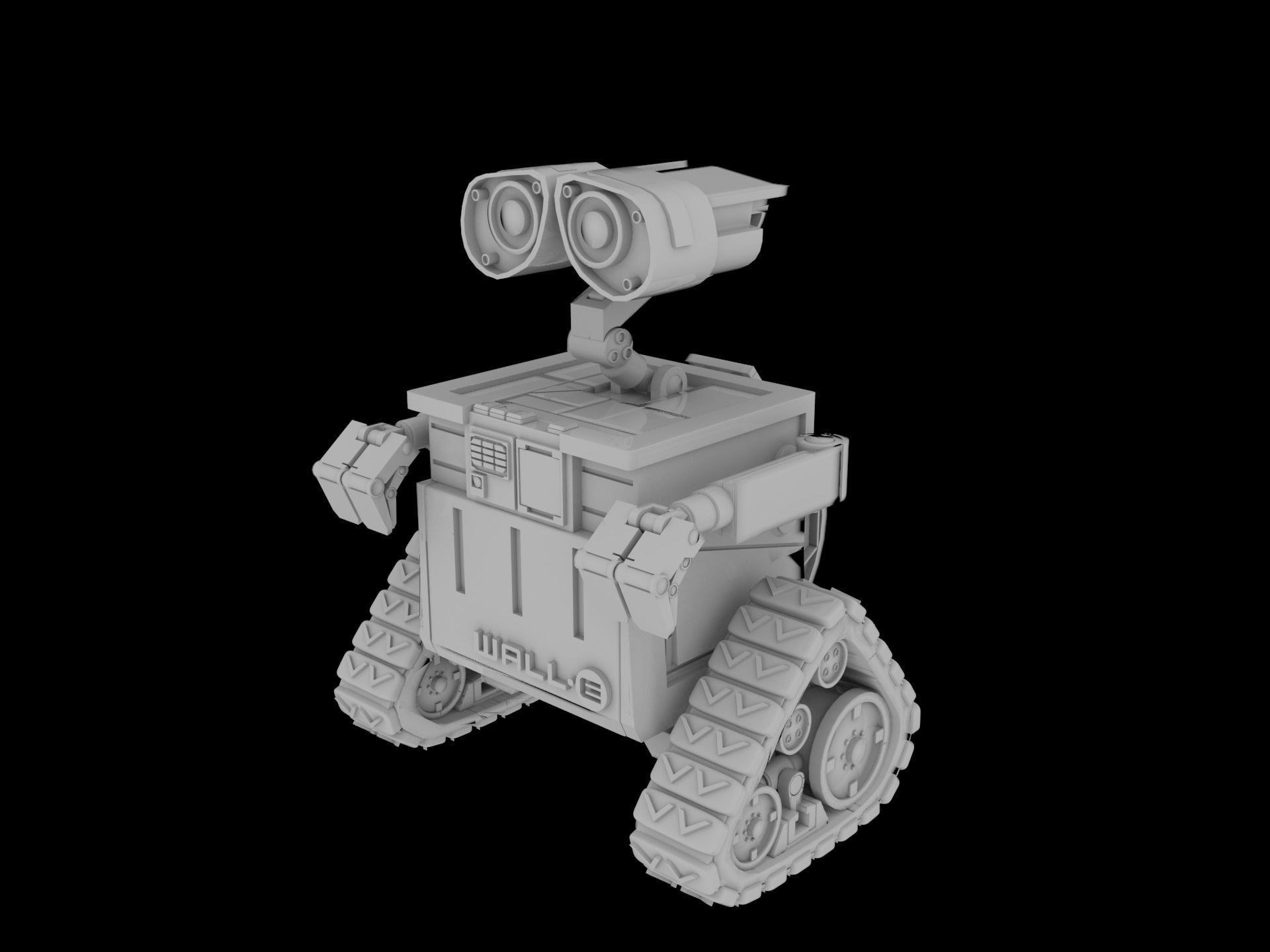 Wall-E 3d model wall e robot 3D model_2