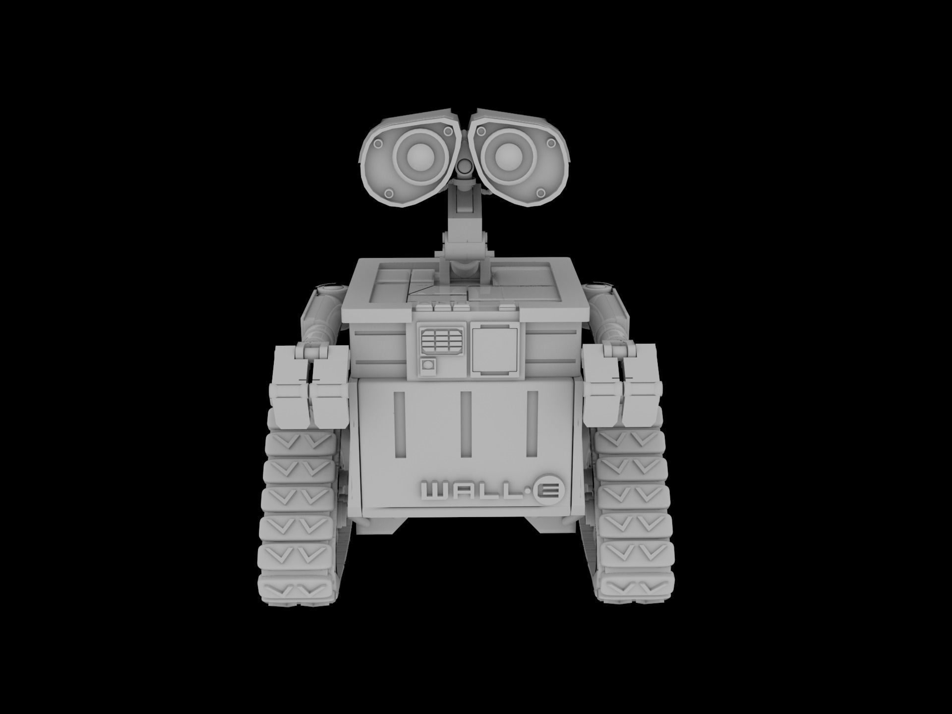 Wall-E 3d model wall e robot 3D model_6