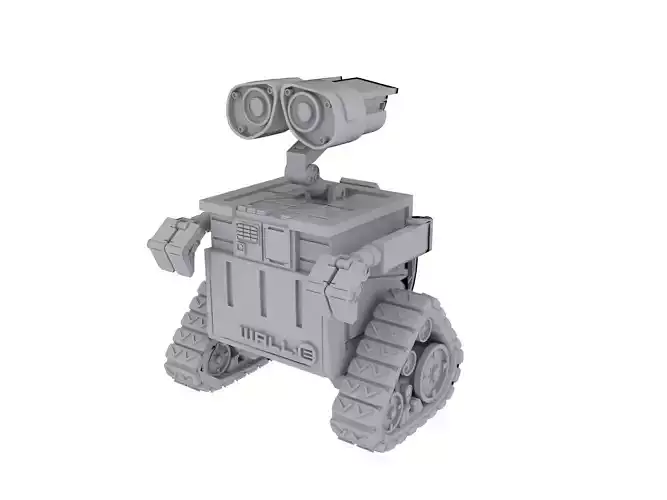 Wall-E 3d model wall e robot 3D model