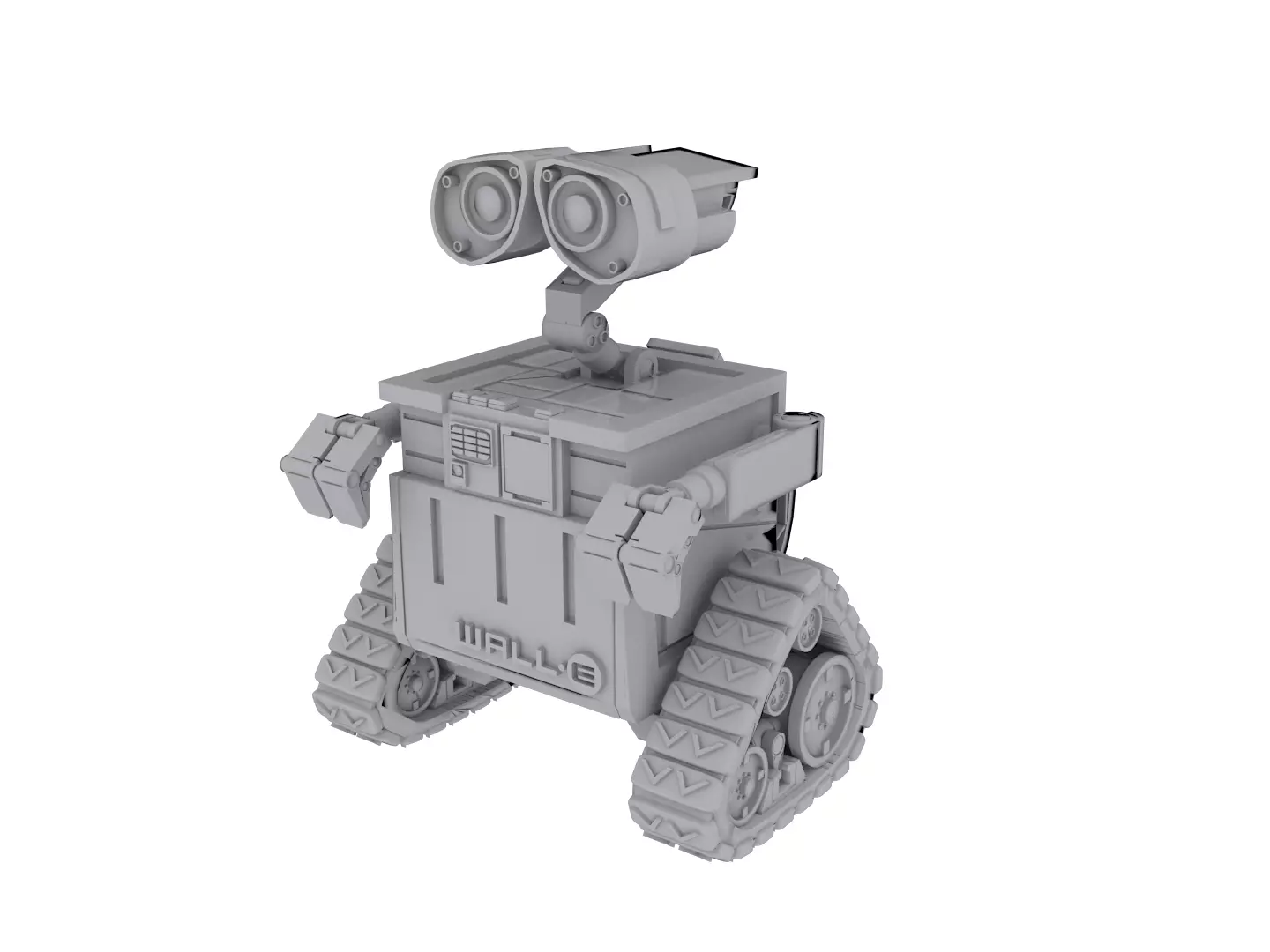 Wall-E 3d model wall e robot 3D model_0