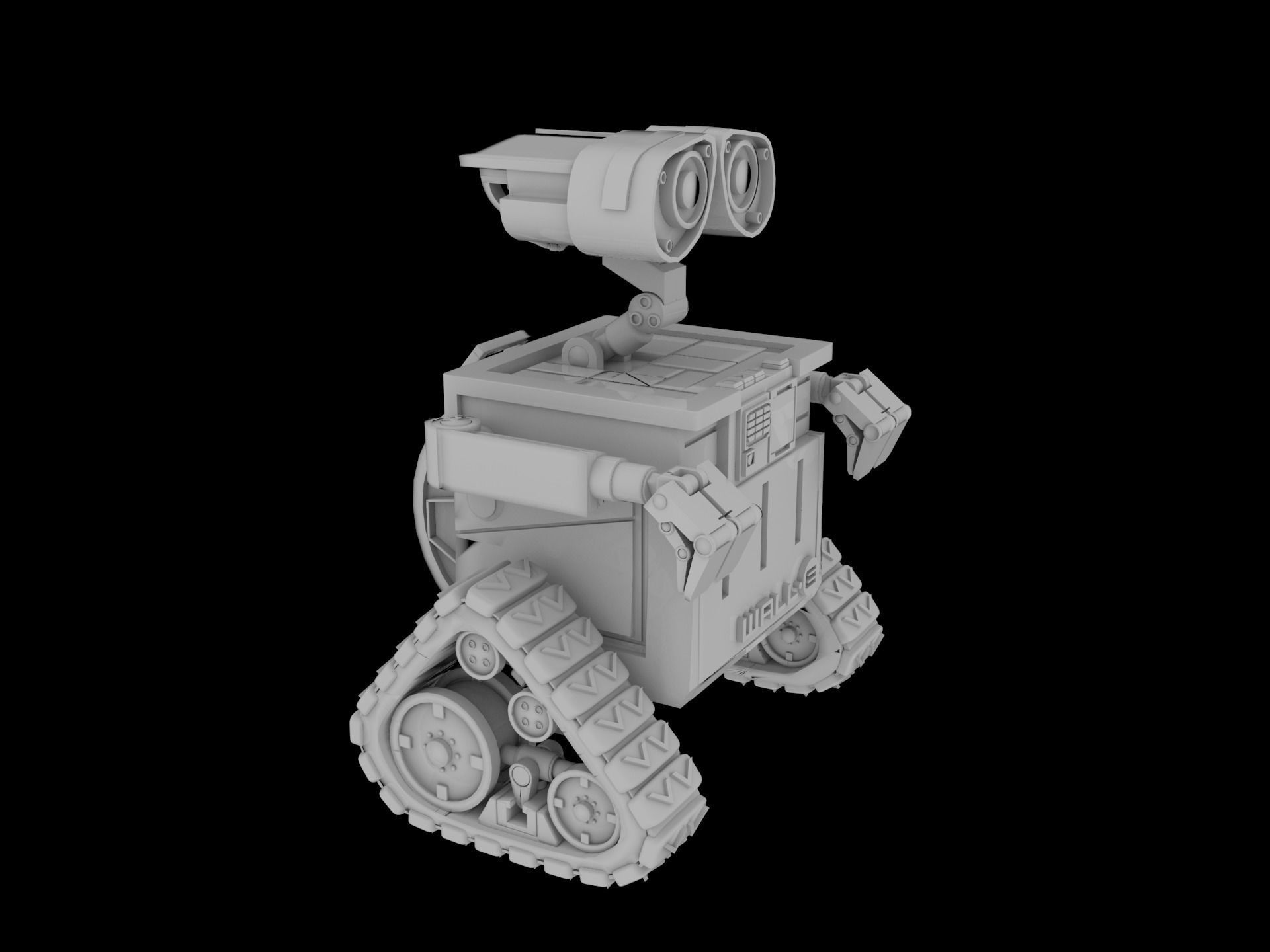 Wall-E 3d model wall e robot 3D model_5