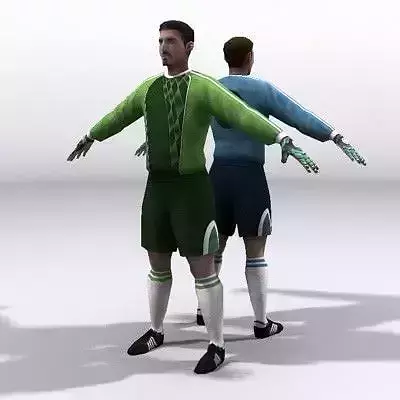 goalkeeper soccer player - soccer player