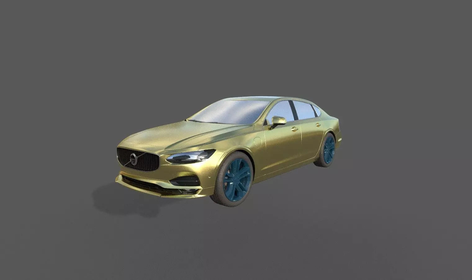 Car 3D Model With texture Low-poly 3D model