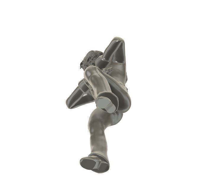 Hiroshi Shiba Jeeg Robot steel trasformation 3D print model_4