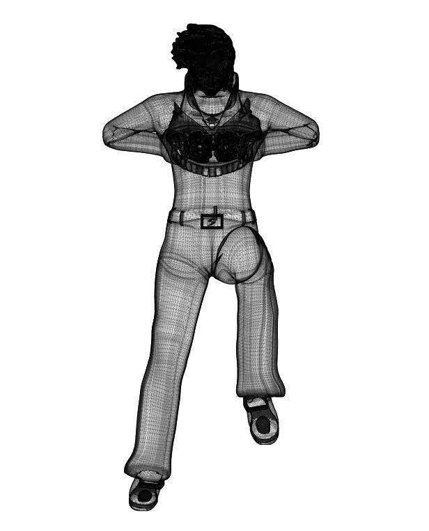 Hiroshi Shiba Jeeg Robot steel trasformation 3D print model_6