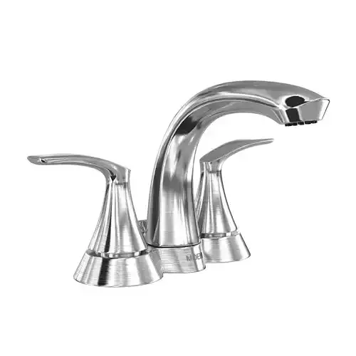 Darcy Spot Resist Brushed Nickel Two-Handle  Bathroom Faucet
