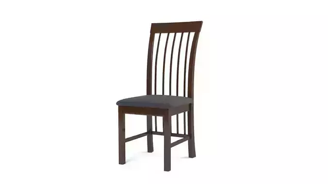chair dining with wood and seat