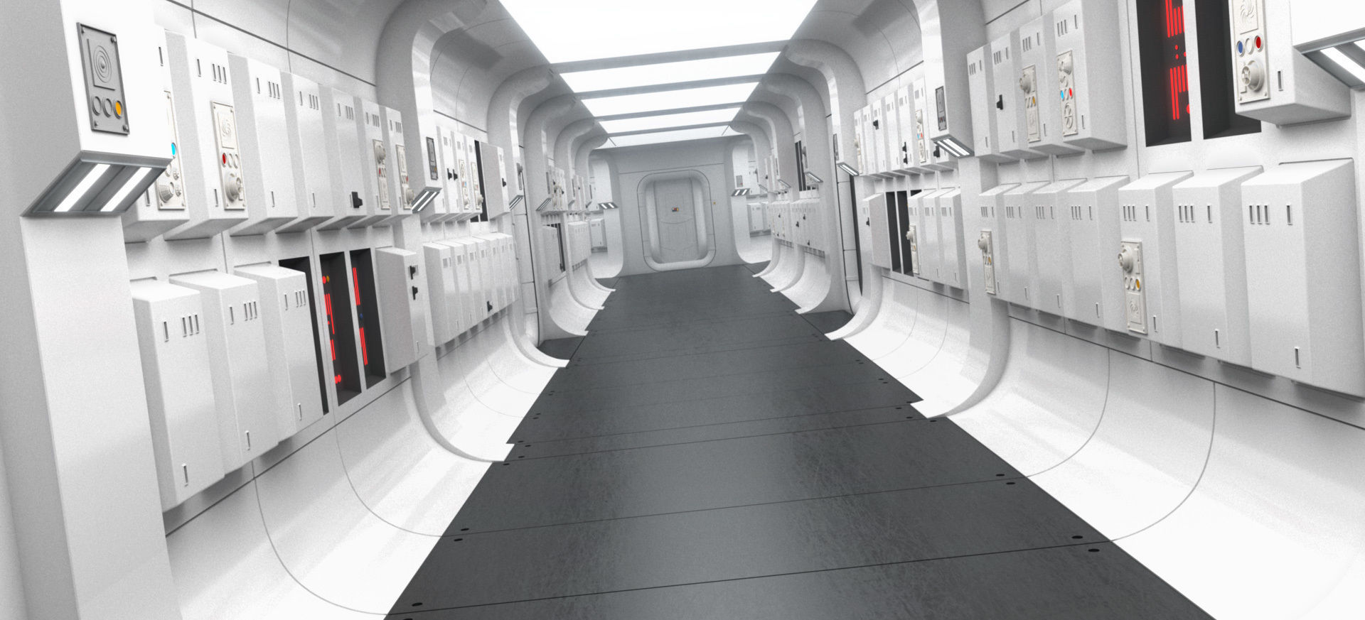 Star Wars Tantive IV Interior 3D model_2