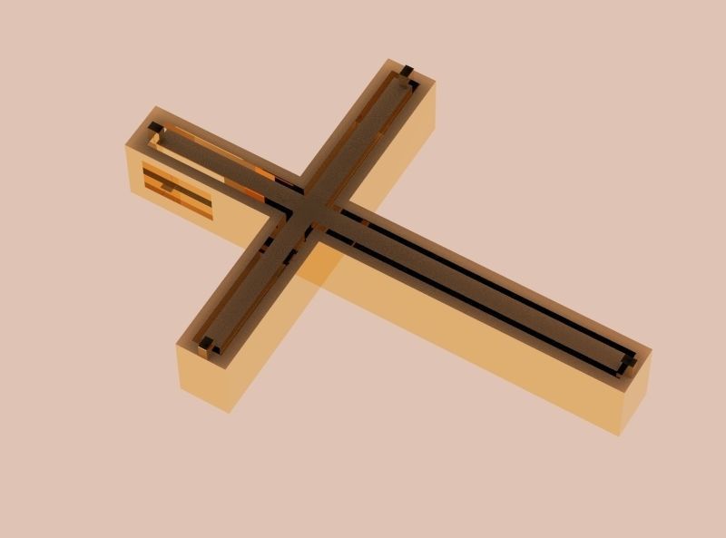 Cross very nice job this is a cross for men and women 3D print model_4