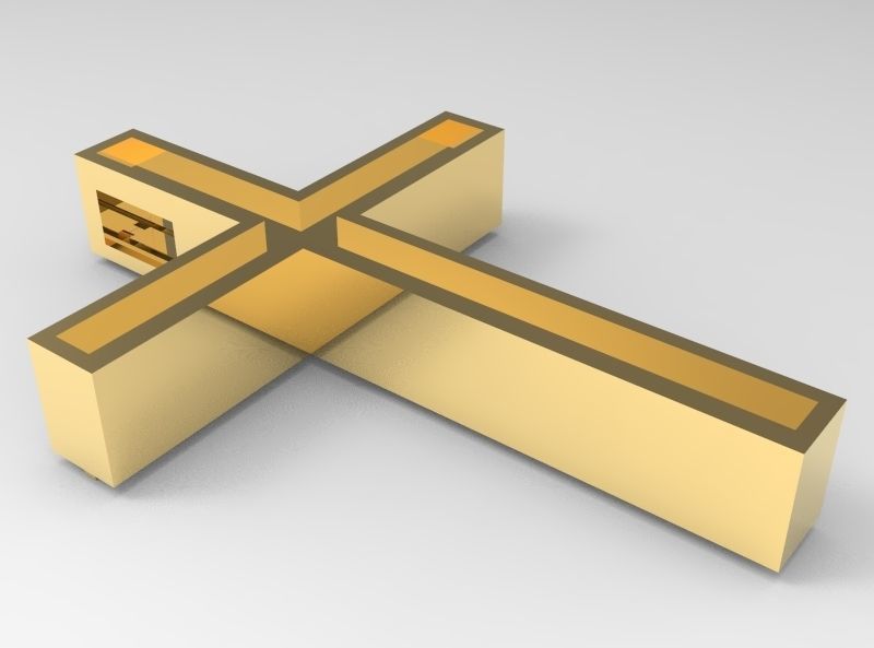 Cross very nice job this is a cross for men and women 3D print model_5