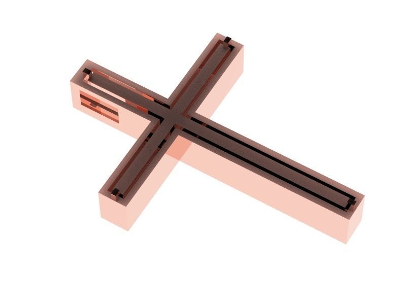 Cross very nice job this is a cross for men and women 3D print model_3