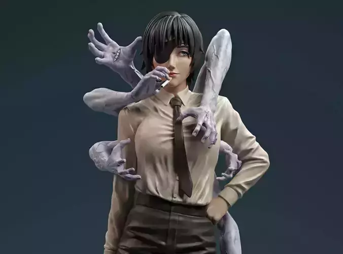 Himeno Chainsaw Man 3D print model