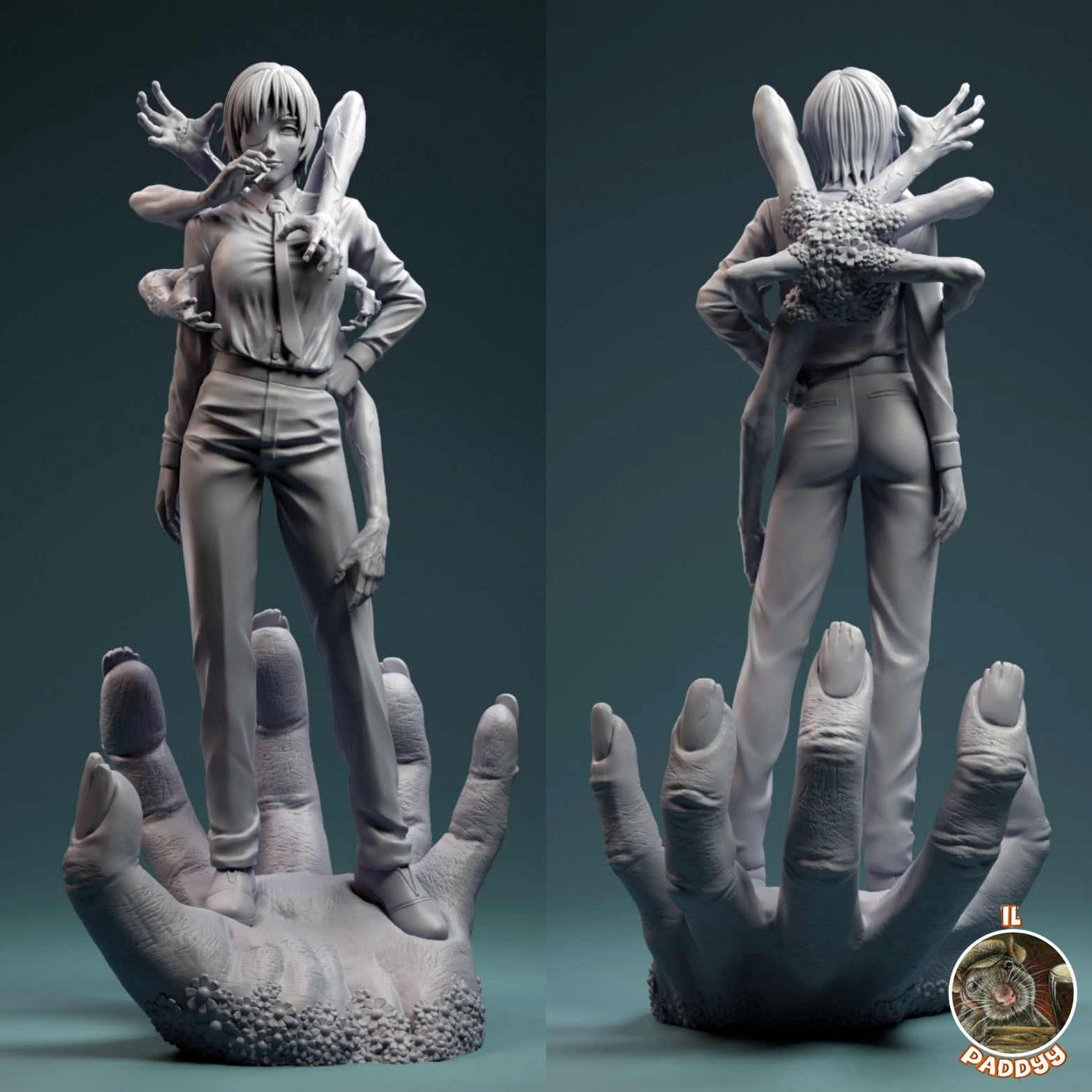 Himeno Chainsaw Man 3D print model_2