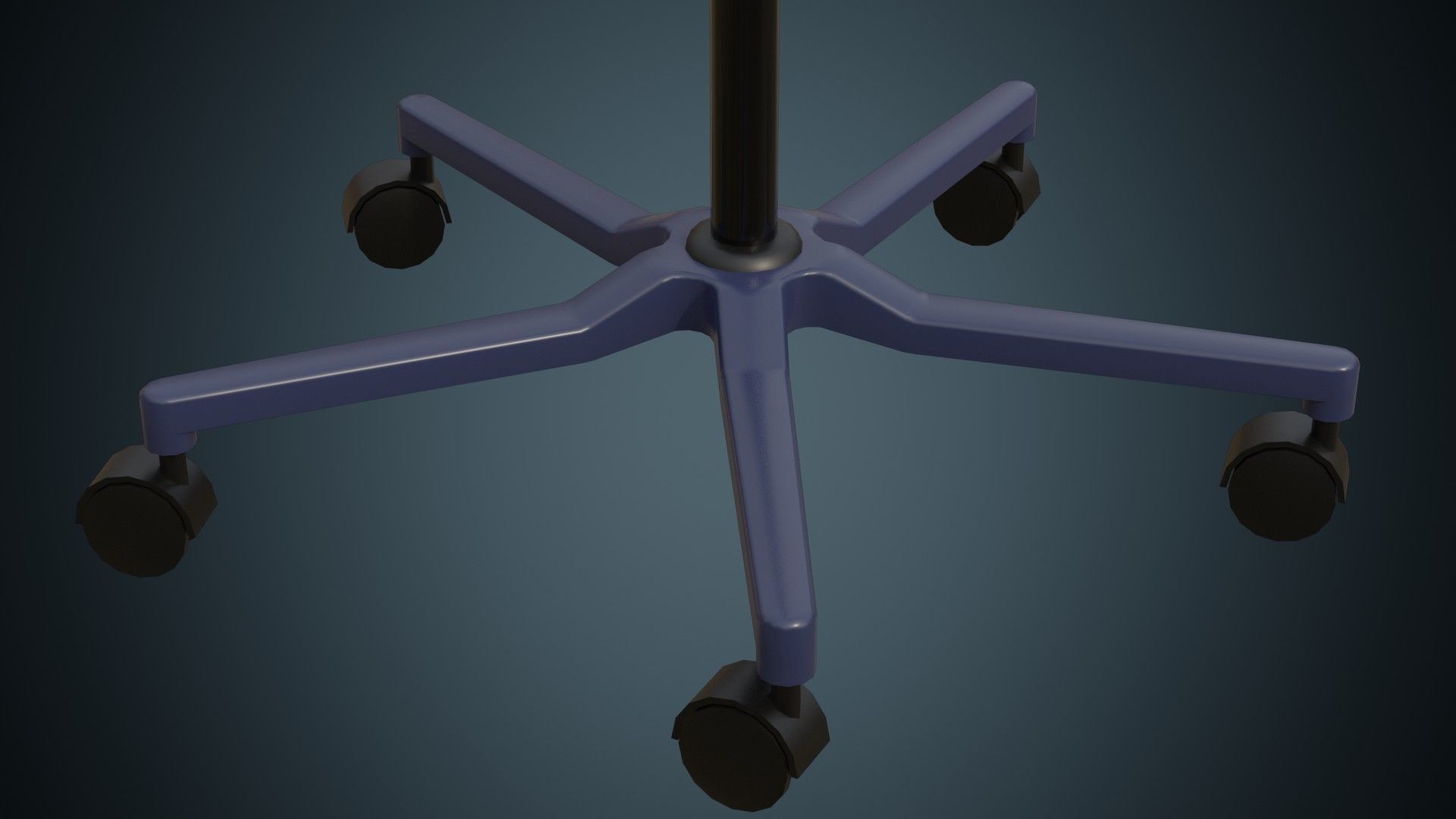 IV Stand 2A Low-poly 3D model_6