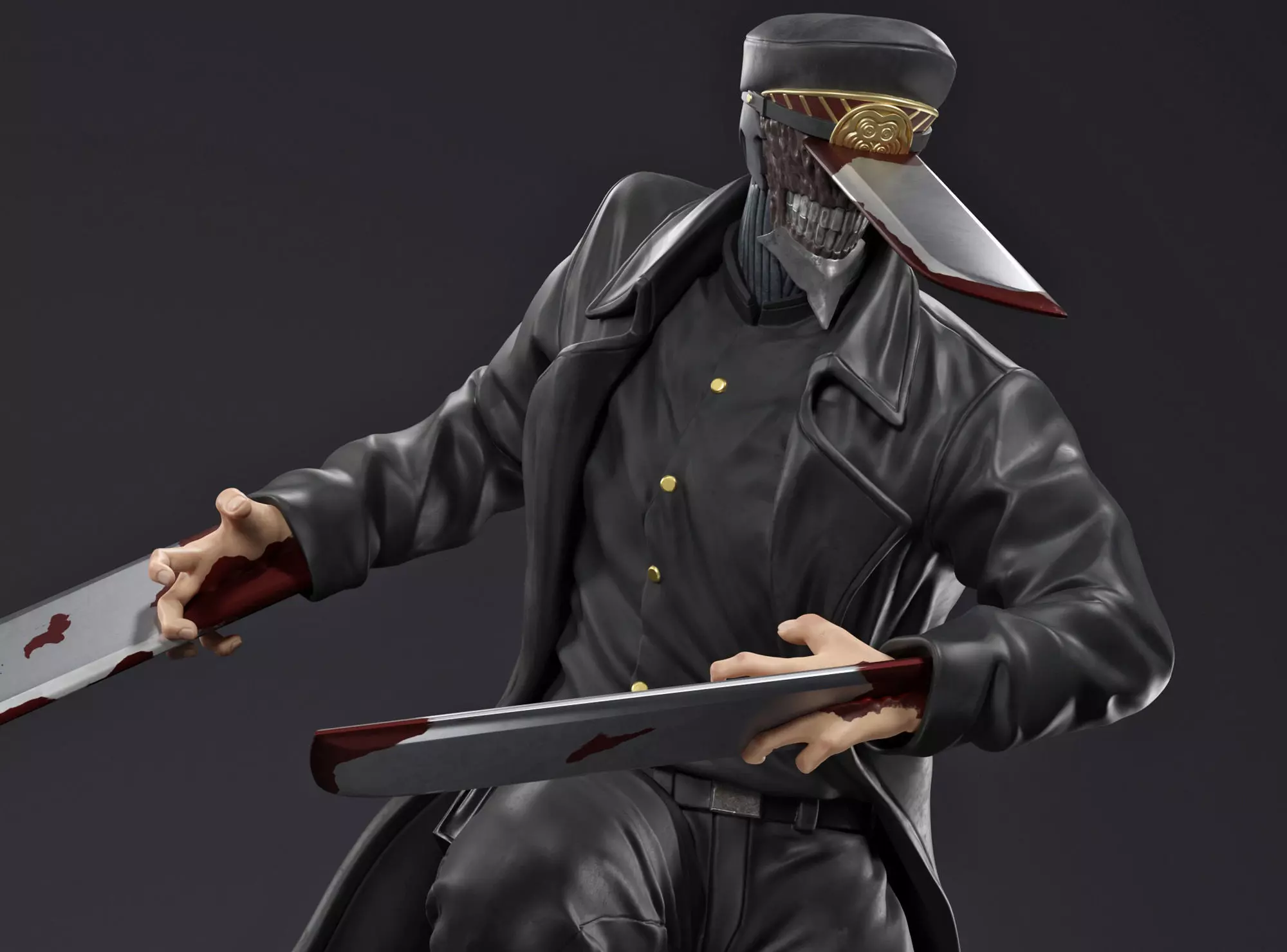 Katana Man from Chainsaw Man  3D print model_0