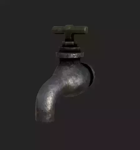 Sink PBR GameReady water tap