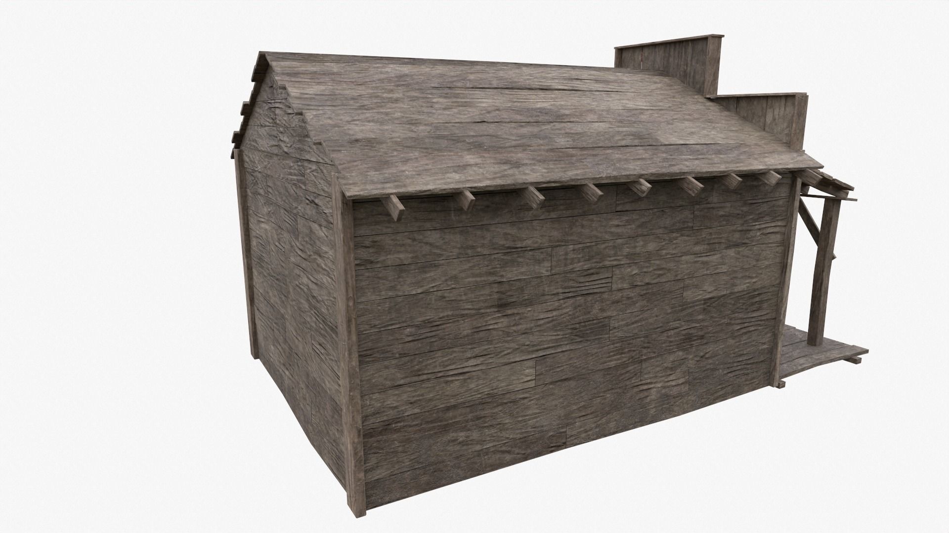 Photography Store Low Poly Low-poly 3D model_7