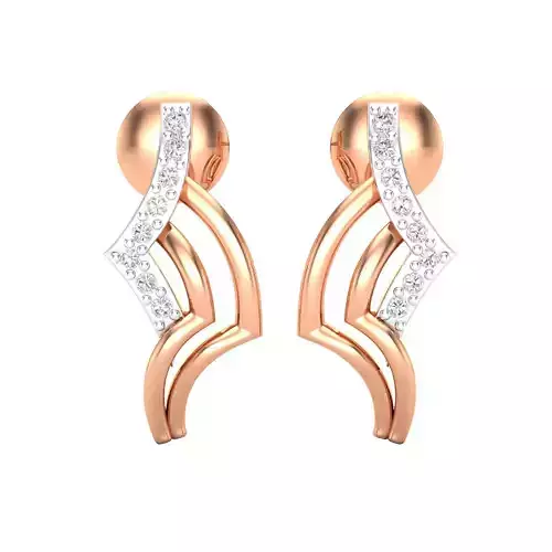 Women Earrings STL JCD OBJ FBX Renders Details