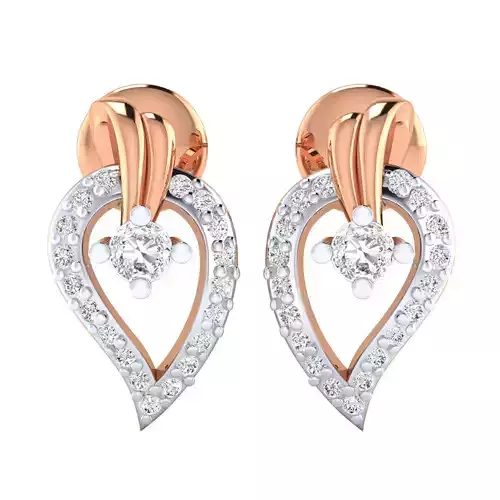 Women Earrings STL JCD OBJ FBX Renders Details