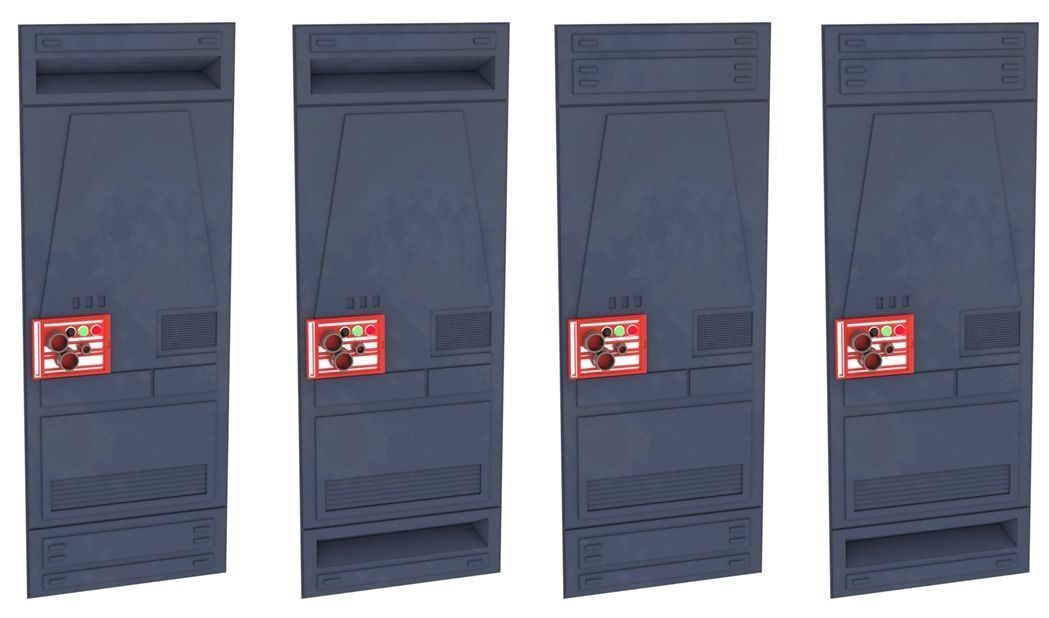 Death Star Wall Panel - A1 - 1-12 scale Blackseries  3D print model_7