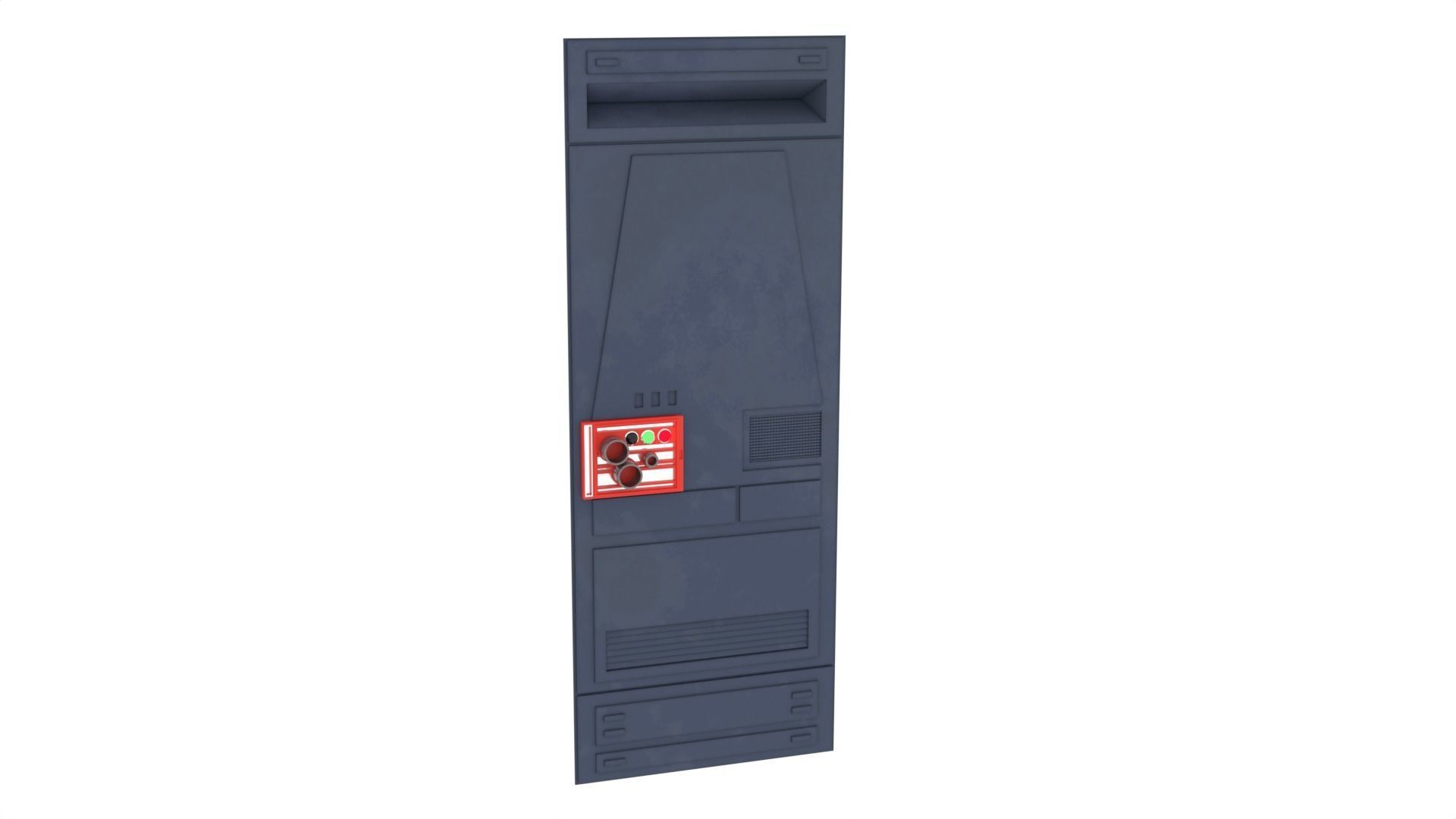 Death Star Wall Panel - A1 - 1-12 scale Blackseries  3D print model_6