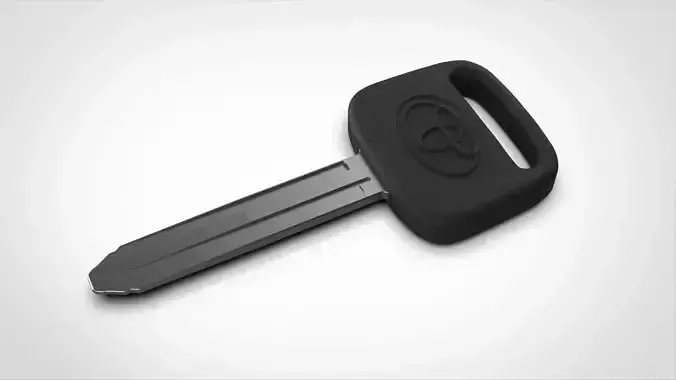 Toyota supra key 3D model
