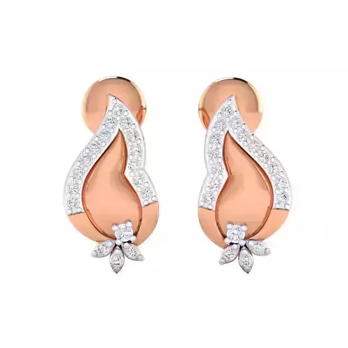 Women Earrings STL JCD OBJ FBX Renders Details